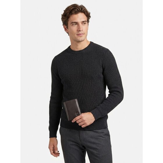 oxmox Leather Portafoglio Protezione RFID Vera Pelle 10 cm