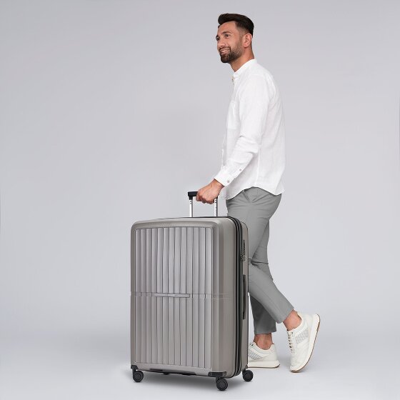 Pactastic Collection 01 4 ruote Carrello L 76 cm con piega di espansione