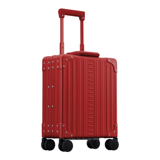 Aleon Trolley cabina Business a 4 ruote in Alluminio, 42 cm, con scomparto per laptop