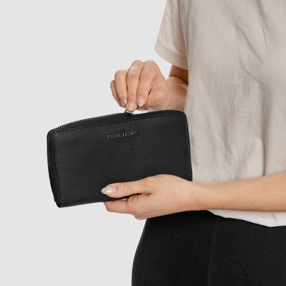 Police Portafoglio Pelle 19 cm