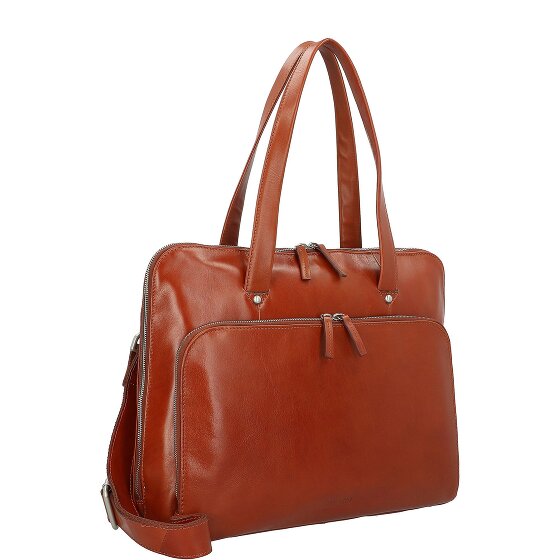 Leonhard Heyden Cambridge Borsa a tracolla in pelle 41 cm Scomparto per laptop