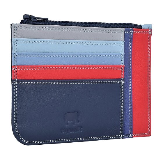 Mywalit Custodia sottile per carte di credito in pelle 12 cm