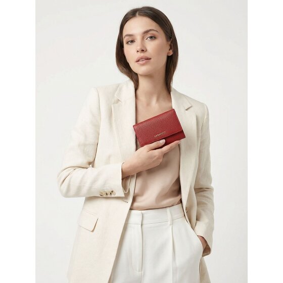 Lazarotti Bologna Portafoglio XL in pelle con scomparto con zip 14 cm