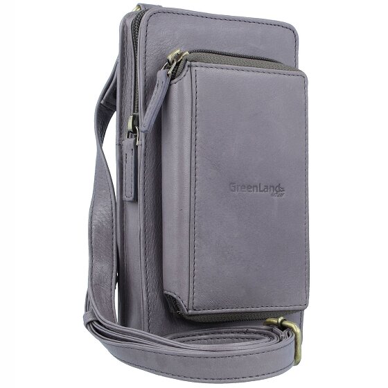 Greenland Nature Natura Borsa morbida per cellulare Portafoglio in pelle 11 cm