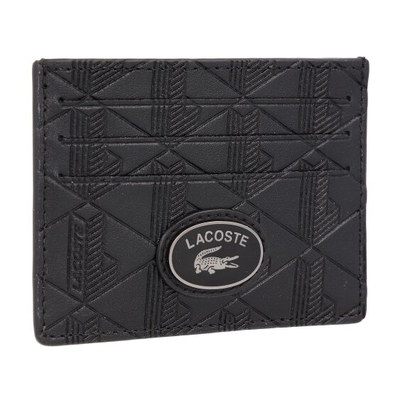 Lacoste Monogram Nomogramme Custodia per carta di credito Protezione RFID Pelle 10 cm