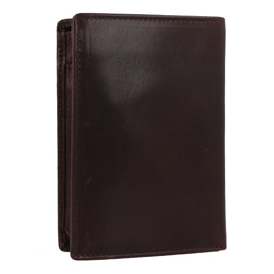 Greenburry Newport Portafoglio Protezione RFID Pelle 12.5 cm