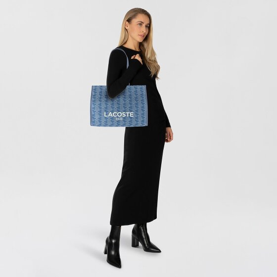 Lacoste Heritage Jacquard Borsa shopper 40 cm