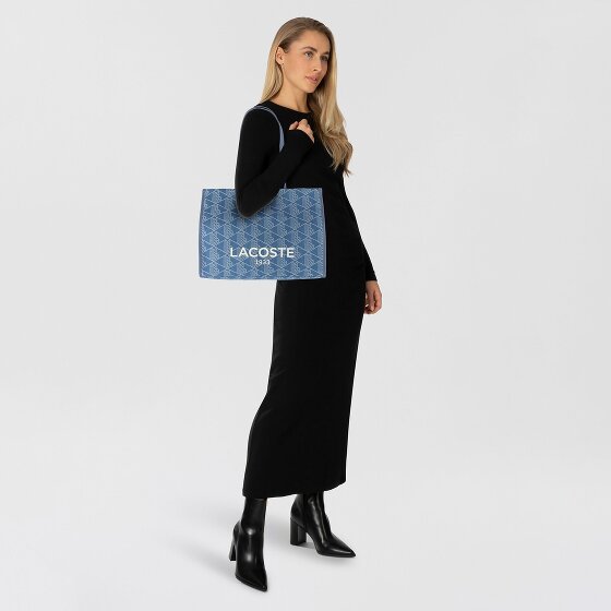 Lacoste Heritage Jacquard Borsa shopper 40 cm