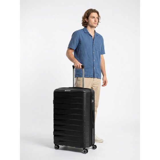 Franky London 4 ruote Carrello L 74 cm espandibile
