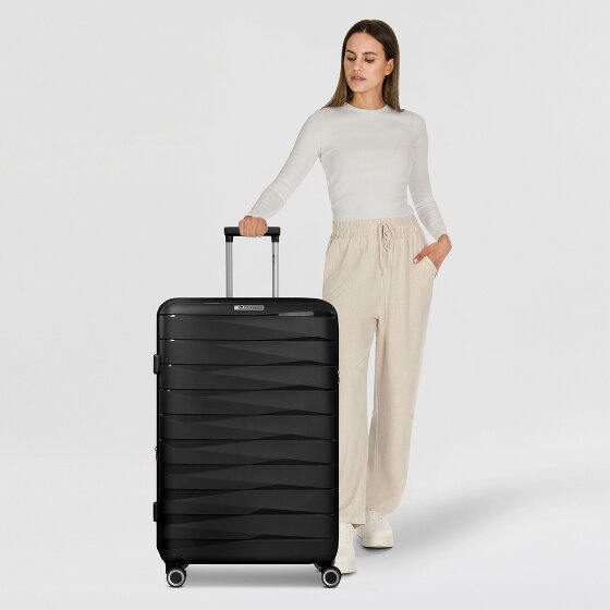 Franky London 4 ruote Carrello L 74 cm con piega di espansione