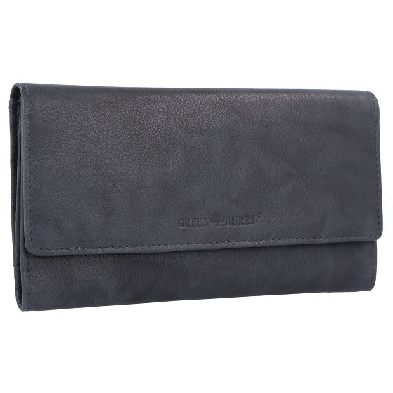 Greenburry Portafoglio Basic RFID in pelle 19 cm