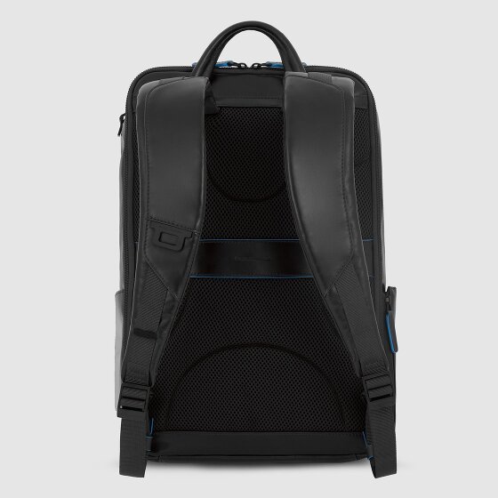 Piquadro Blue Square Revamp Zaino da lavoro Protezione RFID Pelle 43 cm Scomparto per laptop