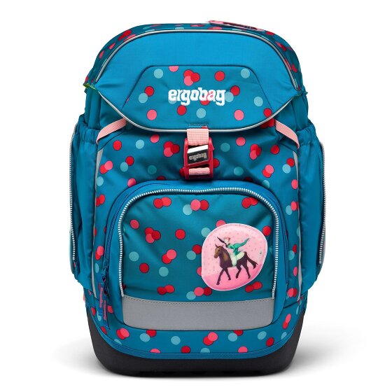Ergobag Set di zaini per la scuola 6 pezzi, compreso il set di klettie