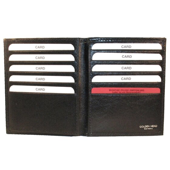 Golden Head Portafoglio Colorado RFID in pelle 10 cm