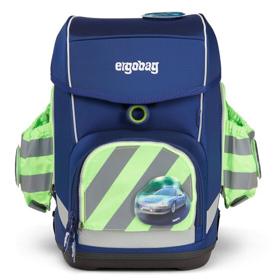 Ergobag Accessori Tasche laterali fluo Set di sicurezza 3 pezzi con strisce riflettenti