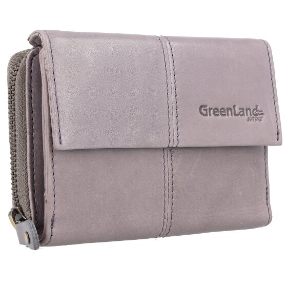 Greenland Nature Portafoglio Nature Soft RFID in pelle 13 cm