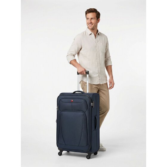 Wenger Beaumont 4 ruote Carrello L 78 cm con piega di espansione
