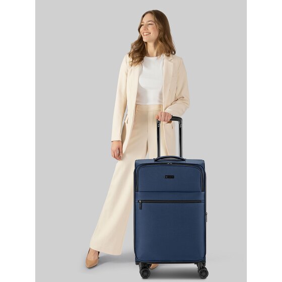 bugatti Valencia Soft 4 ruote Carrello M 65 cm con piega di espansione