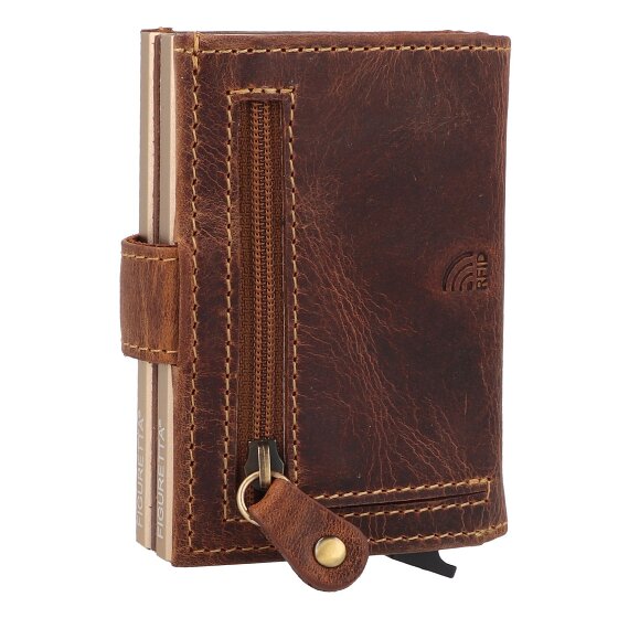 Greenburry Vintage Portafoglio Protezione RFID Pelle 8 cm
