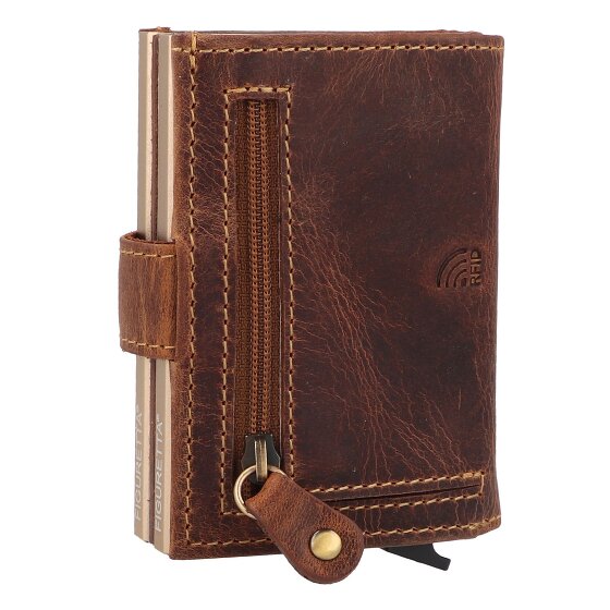 Greenburry Vintage Portafoglio Protezione RFID Pelle 8 cm