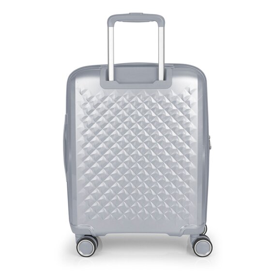 Gabol Queens 4 ruote Set di valigie 4 pezzi con piega di espansione