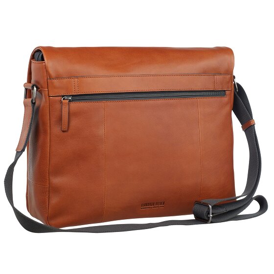Leonhard Heyden Hamburg Messenger in pelle 38 cm Scomparto per laptop