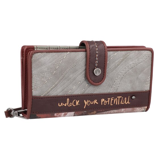Anekke Outer Portafoglio Protezione RFID 18 cm