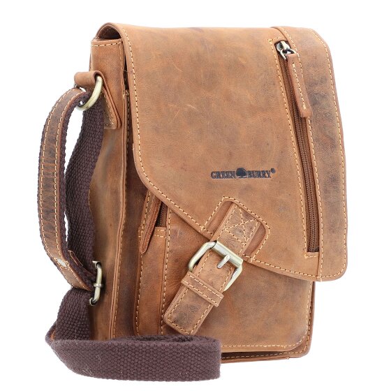 Greenburry Borsa a tracolla vintage in pelle 18 cm