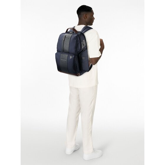 Piquadro Lettera Zaino RFID 42 cm Scomparto per laptop