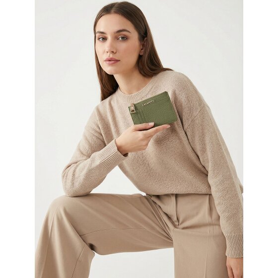 Lazarotti Bologna Portachiavi in pelle Portacarte in pelle 11,5 cm con scomparto per air tag