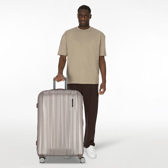 Polestream Moonrock 4 ruote Carrello 78 cm con piega di espansione