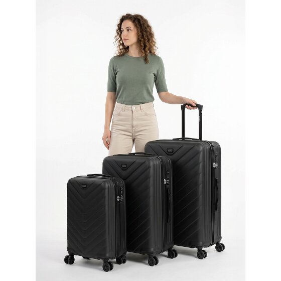 Redolz Essentials 07 3-SET 4 ruote Set di valigie 3 pezzi