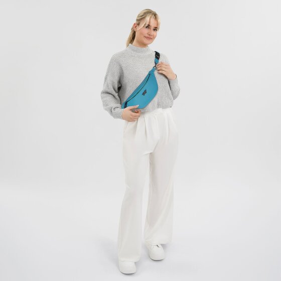Braun Büffel Capri Marsupio Protezione RFID Pelle 35 cm