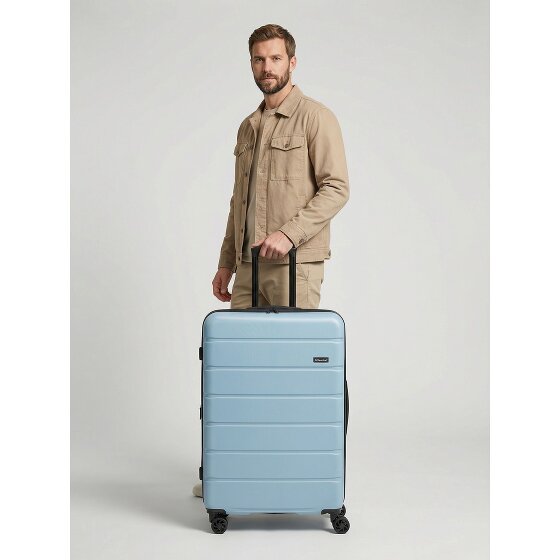 Saxoline Miami 4 ruote Carrello L 75 cm con piega di espansione