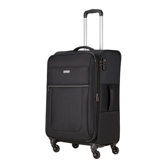 Paklite Valencia 4 ruote Carrello 68 cm con piega di espansione
