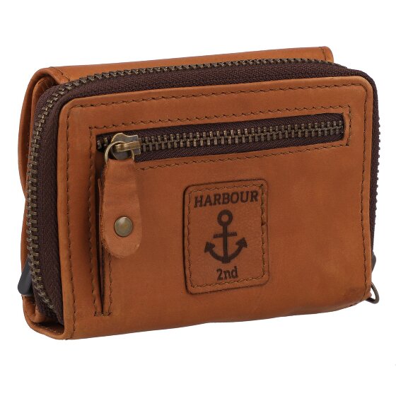 Harbour 2nd Maeve Portafoglio Protezione RFID Vera Pelle 9 cm