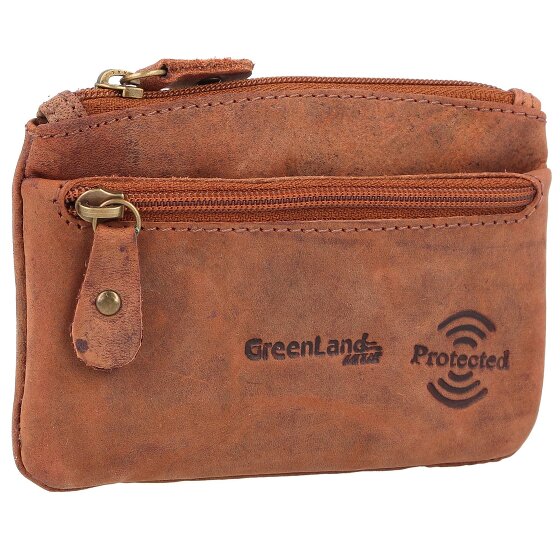 Greenland Nature Montenegro Portachiavi RFID in pelle 13 cm