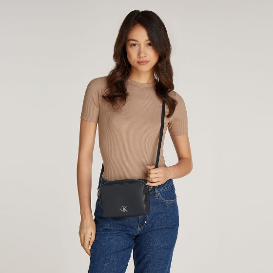 Calvin Klein Jeans Minimal Monogram Mini Borsa Borsa a tracolla 18 cm Calvin Klein Jeans Minimal Monogram Mini Borsa Borsa a tracolla 18 cm