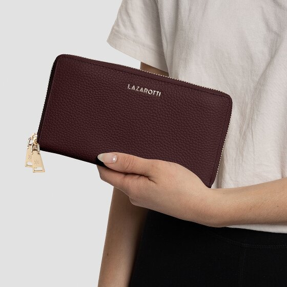 Lazarotti Bologna Leather Portafoglio Protezione RFID Pelle 20 cm