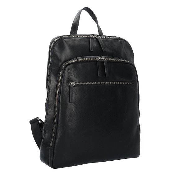 Leonhard Heyden Roma Zaino in pelle 40 cm Scomparto per computer portatile