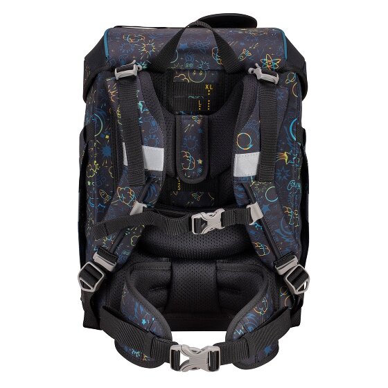 DerDieDas ErgoFlex Tiny LED Set di borse per la scuola