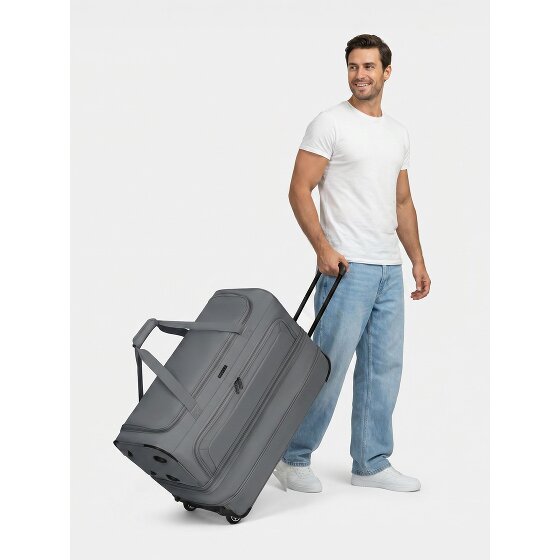 Redolz Duffle Essentials Borsa da viaggio a 2 ruote 70 cm L con patta di espansione