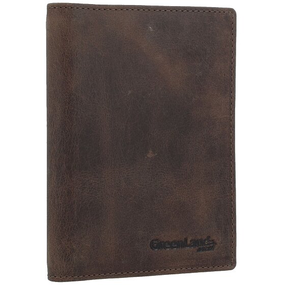 Greenland Nature Montenegro Custodia per passaporto RFID in pelle 11 cm