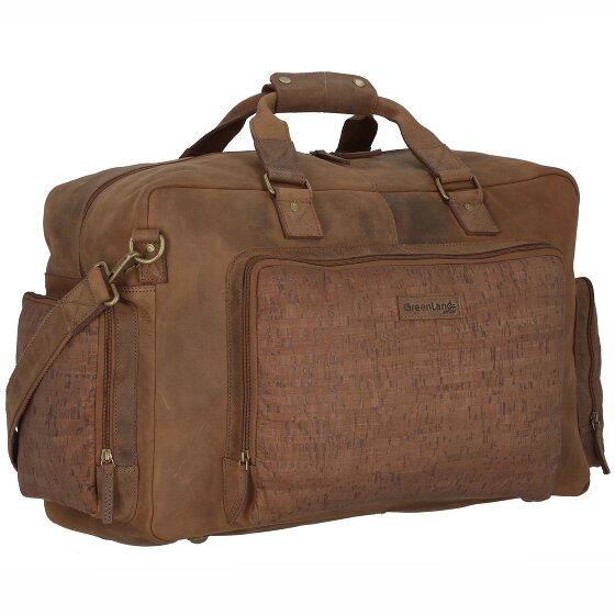 Greenland Nature Borsa da viaggio Nature Weekender in pelle 50 cm Scomparto per laptop