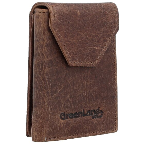 Greenland Nature Portafoglio Montana RFID in pelle 7 cm