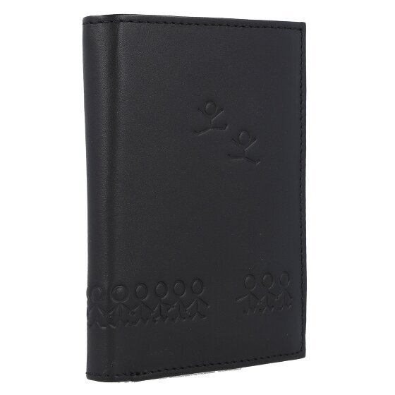 oxmox Leather Portafoglio Protezione RFID Pelle 9.5 cm