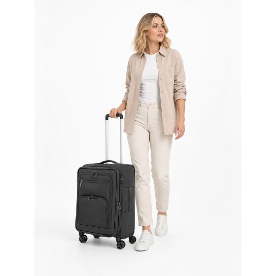 Travelite Cubis 4 ruote Trolley cabina S 55 cm espandibile