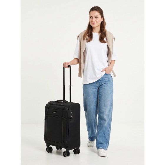 d&n Travel Line 9804 4 ruote Trolley cabina S 55 cm