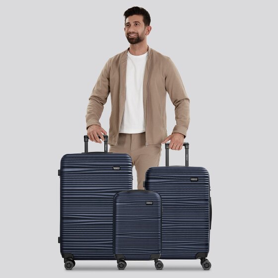Redolz Essentials 16 3-SET 4 ruote Set di valigie 3 pezzi