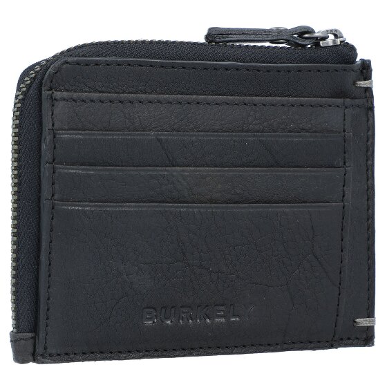 Burkely Antique Avery Custodia per carta di credito Protezione RFID Vera Pelle 11 cm